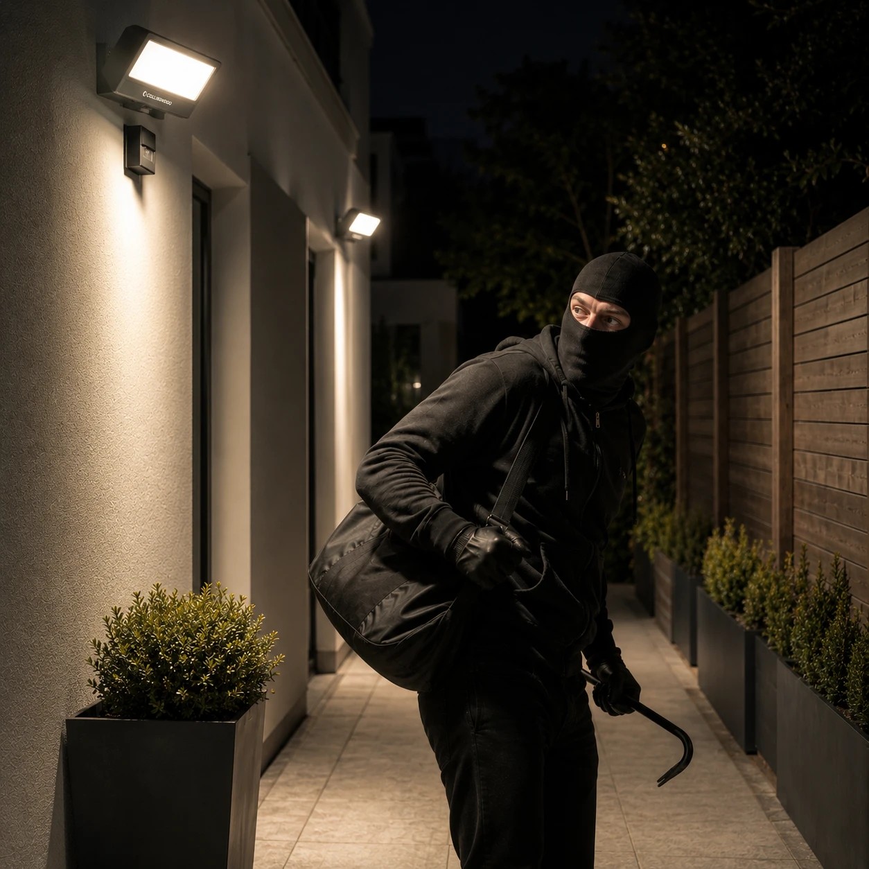 Security lighting - Light up those dark spaces