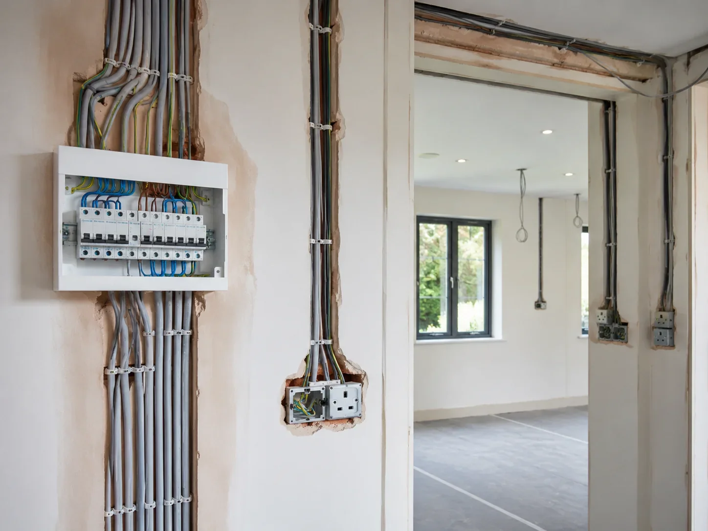 Property rewires - New house wiring