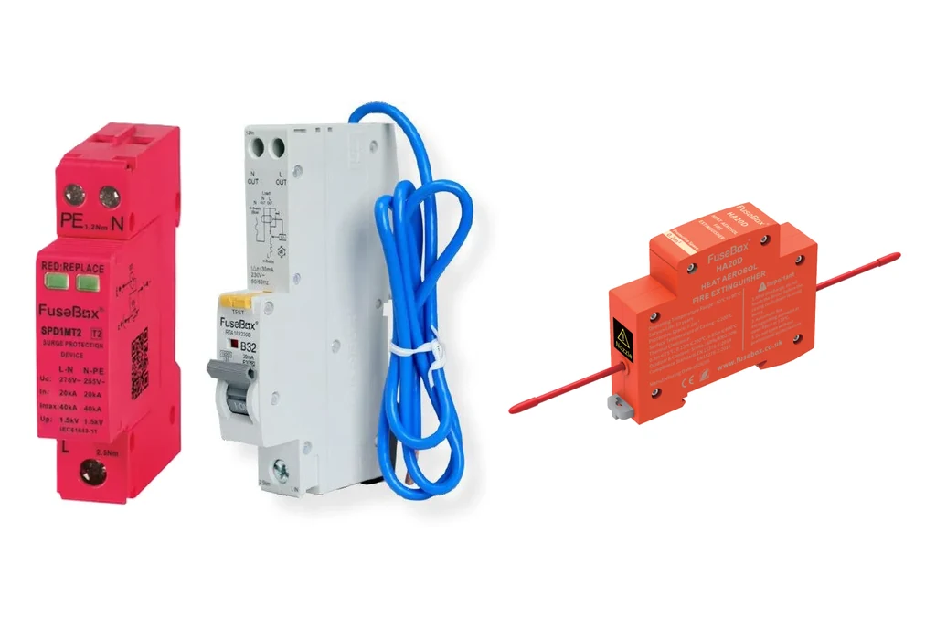 Surge protection - Fire Suppression Consumer unit Surge protection - Fire Suppression
